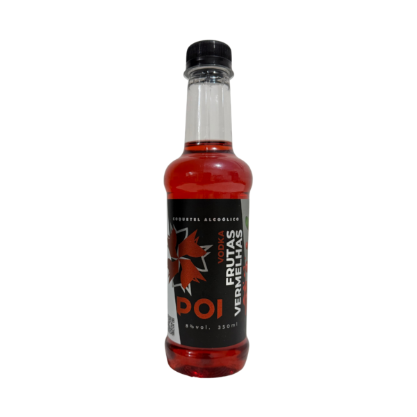 Coquetel Alcoólico de Vodka e Frutas Vermelhas