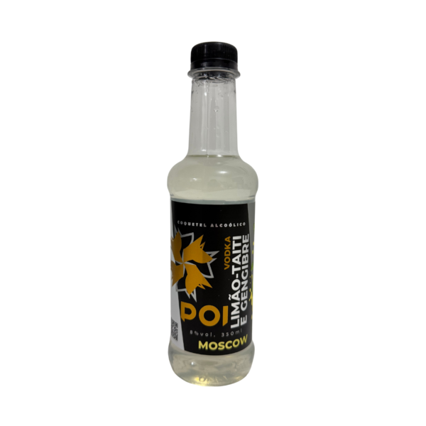 Coquetel Alcoólico de Vodka, Limão-taiti e Gengibre